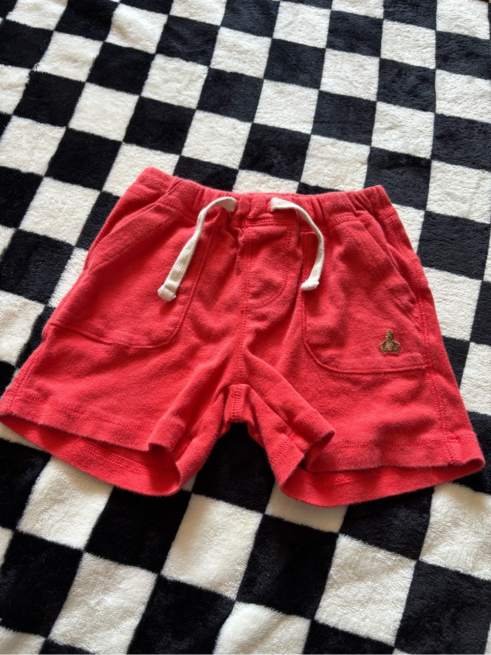 12/18 month baby gap red shorts